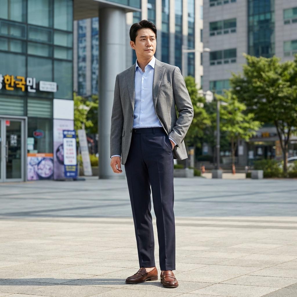 키 작은 40대 남자를 위한 바지 밑단 수선 법칙