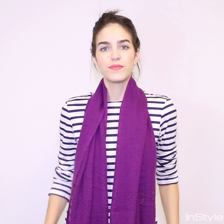 스카프 및 목도리 감는 방법