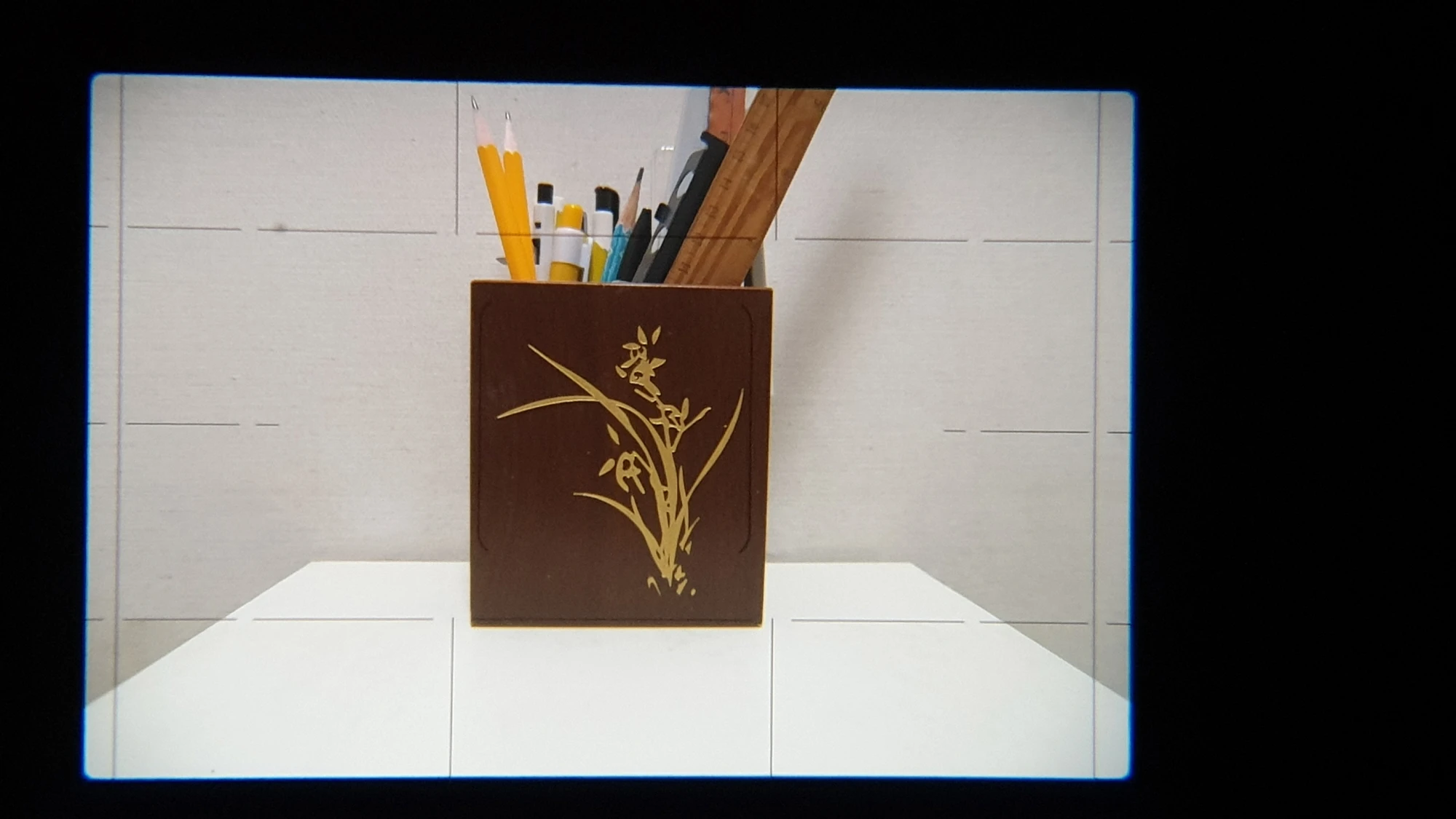 초점이 맞은 상태