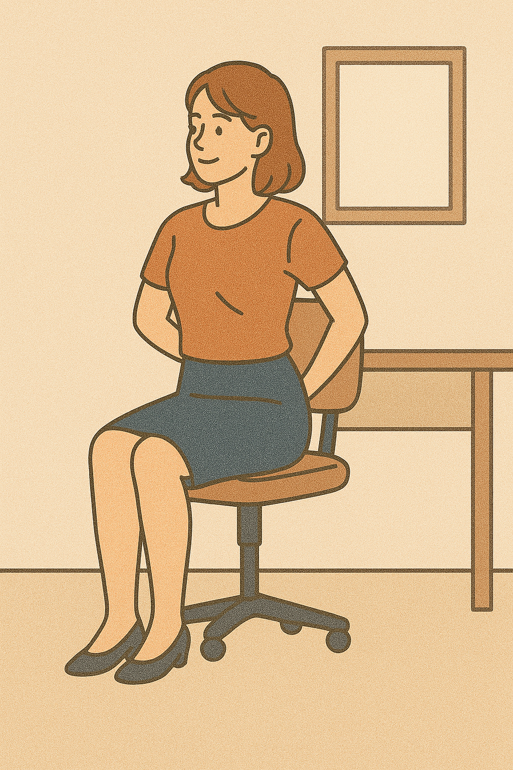 허리비틀기운동