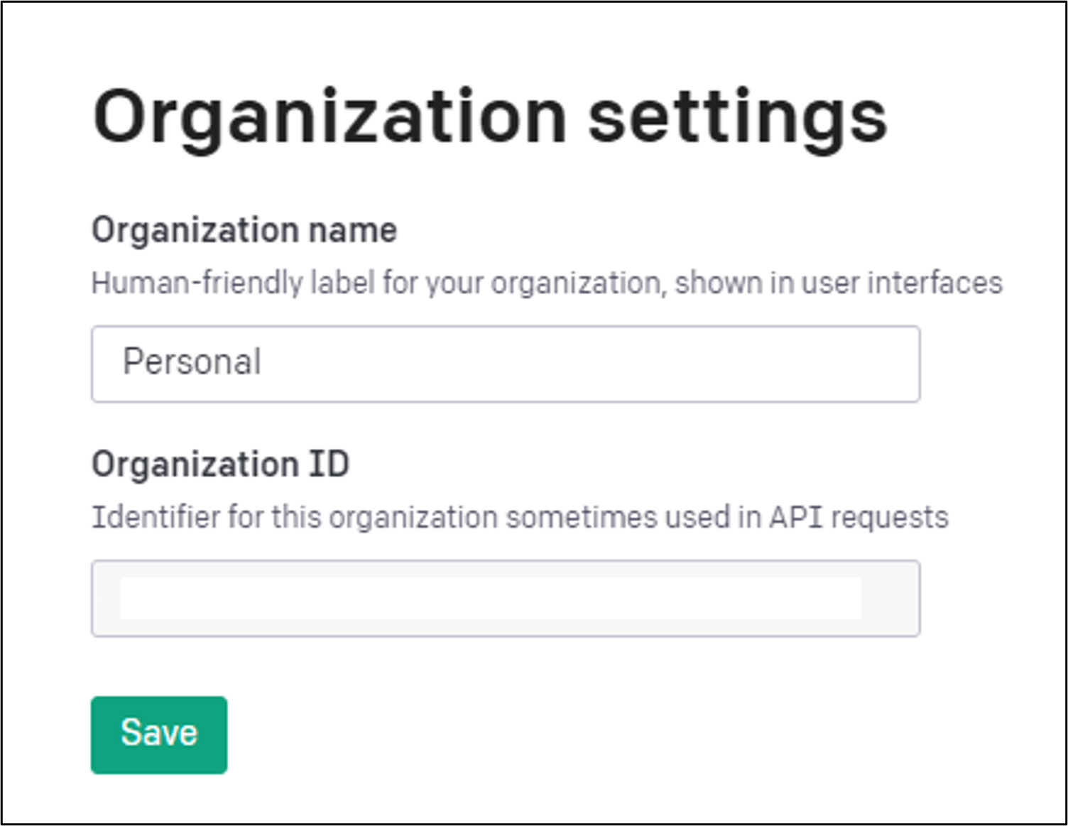 organization-ID