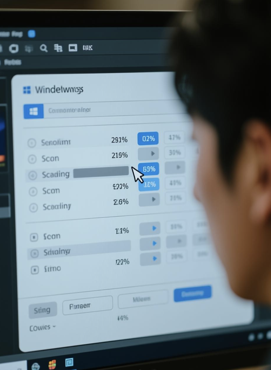 선명함의 열쇠, 윈도우 설정 최적화