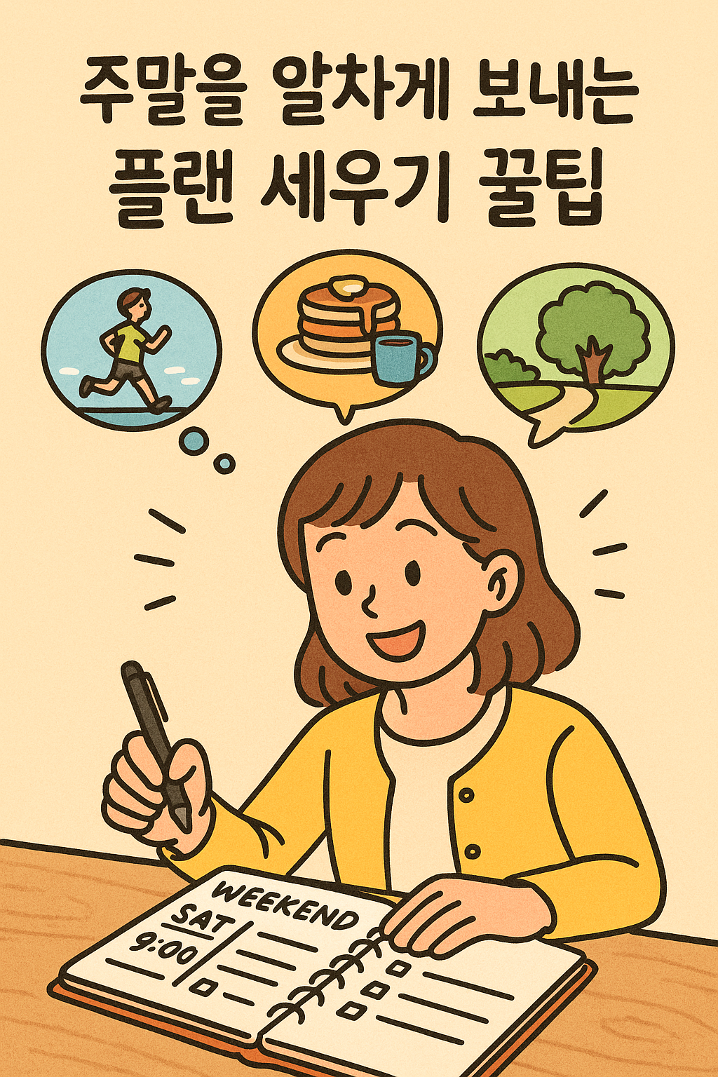 주말을 알차게 보내는 플랜 세우기 꿀팁