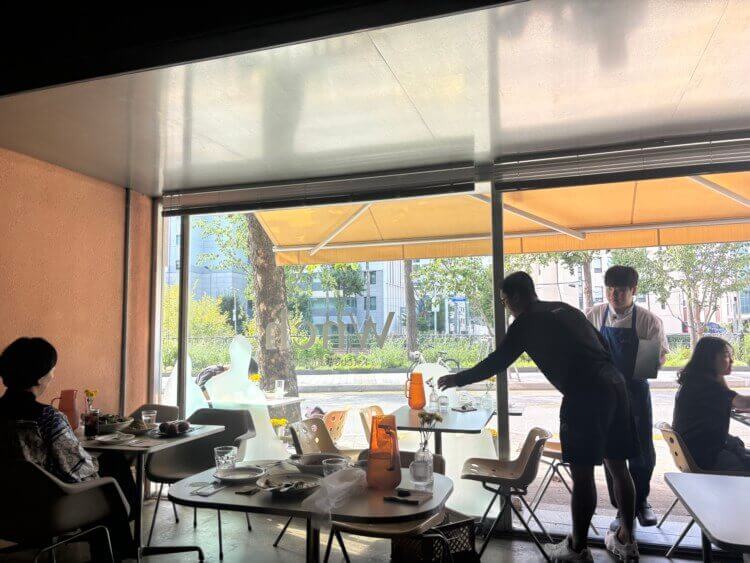 운치안에서 바라 본 전경