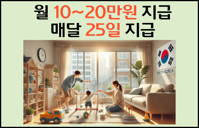 가정양육수당-지원내용