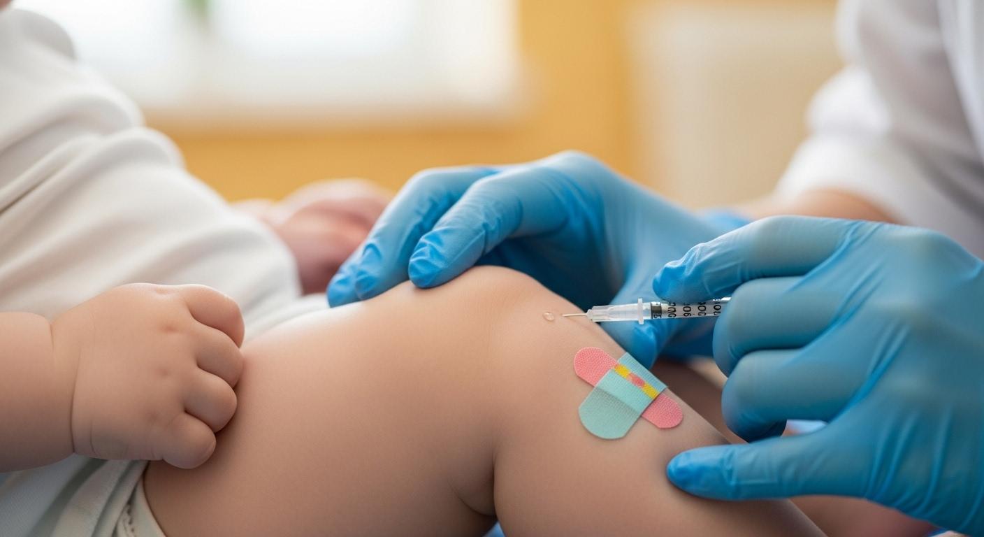 아기 예방접종 6기