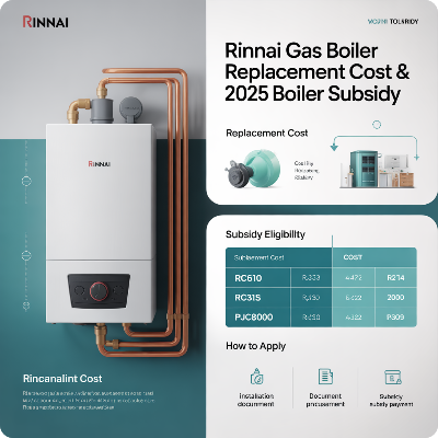 린나이 가스보일러 교체비용 이미지