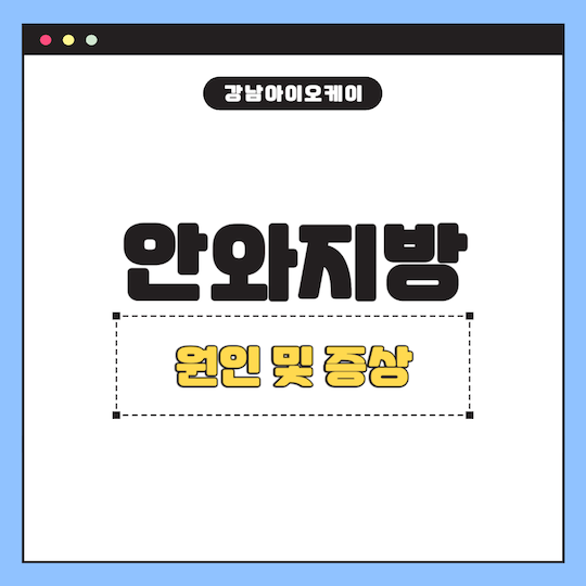 안와지방-돌출-원인-증상