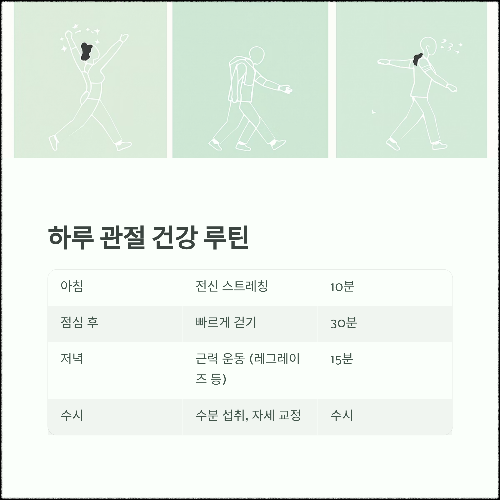 관절 튼튼하게! 퇴행성 관절염 예방을 위한 효과적인 운동법