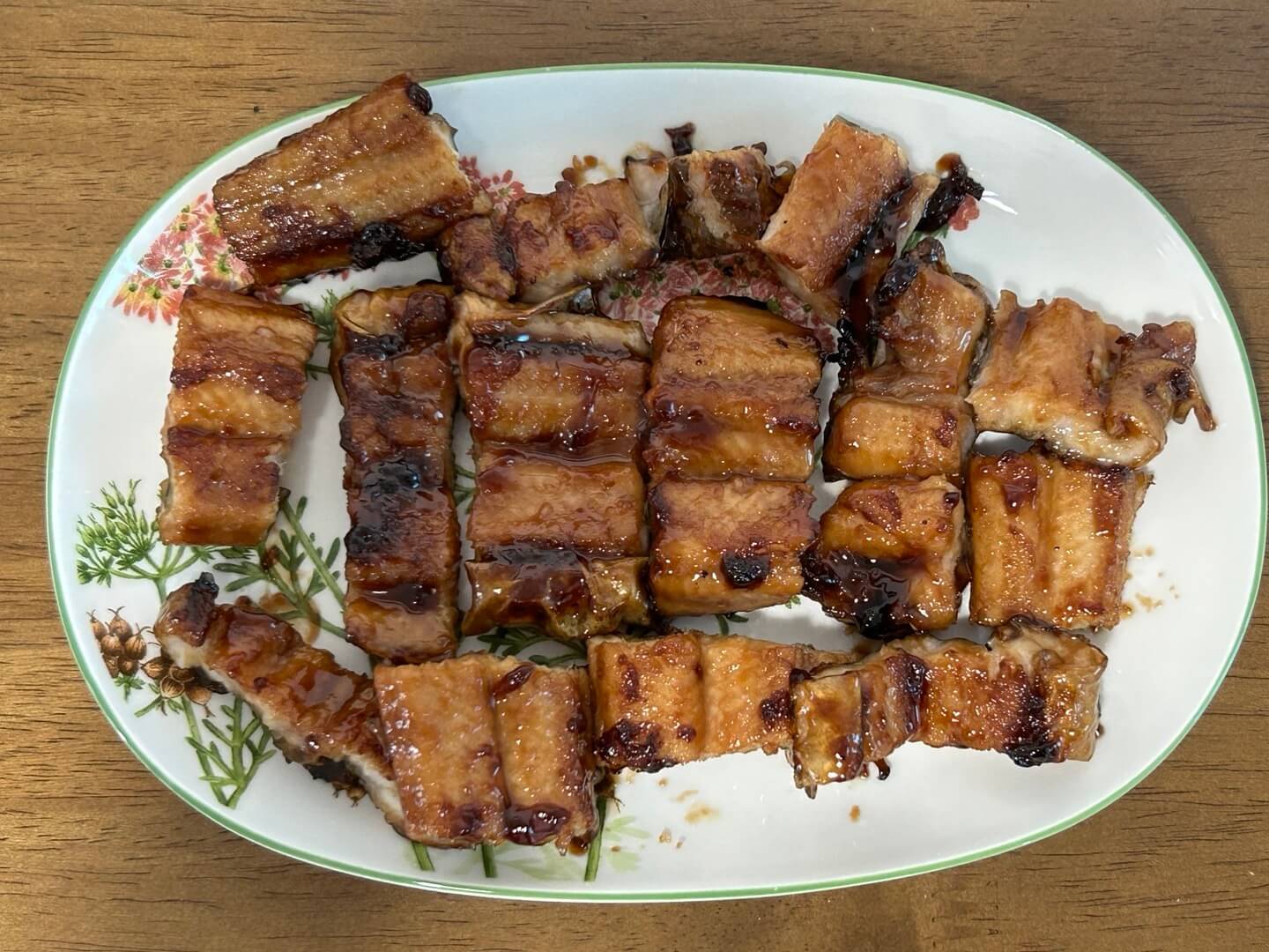 프라이팬에 구운 장어