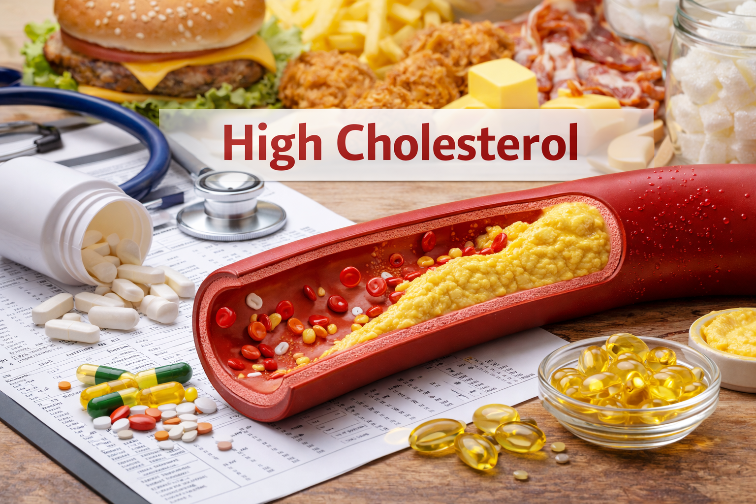 고지혈증 관련 이미지