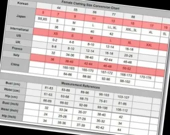 허리사이즈 계산법 바지사이즈표로 알아보는 인치 측정_8
