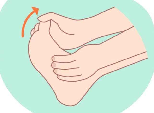 발가락-스트레칭