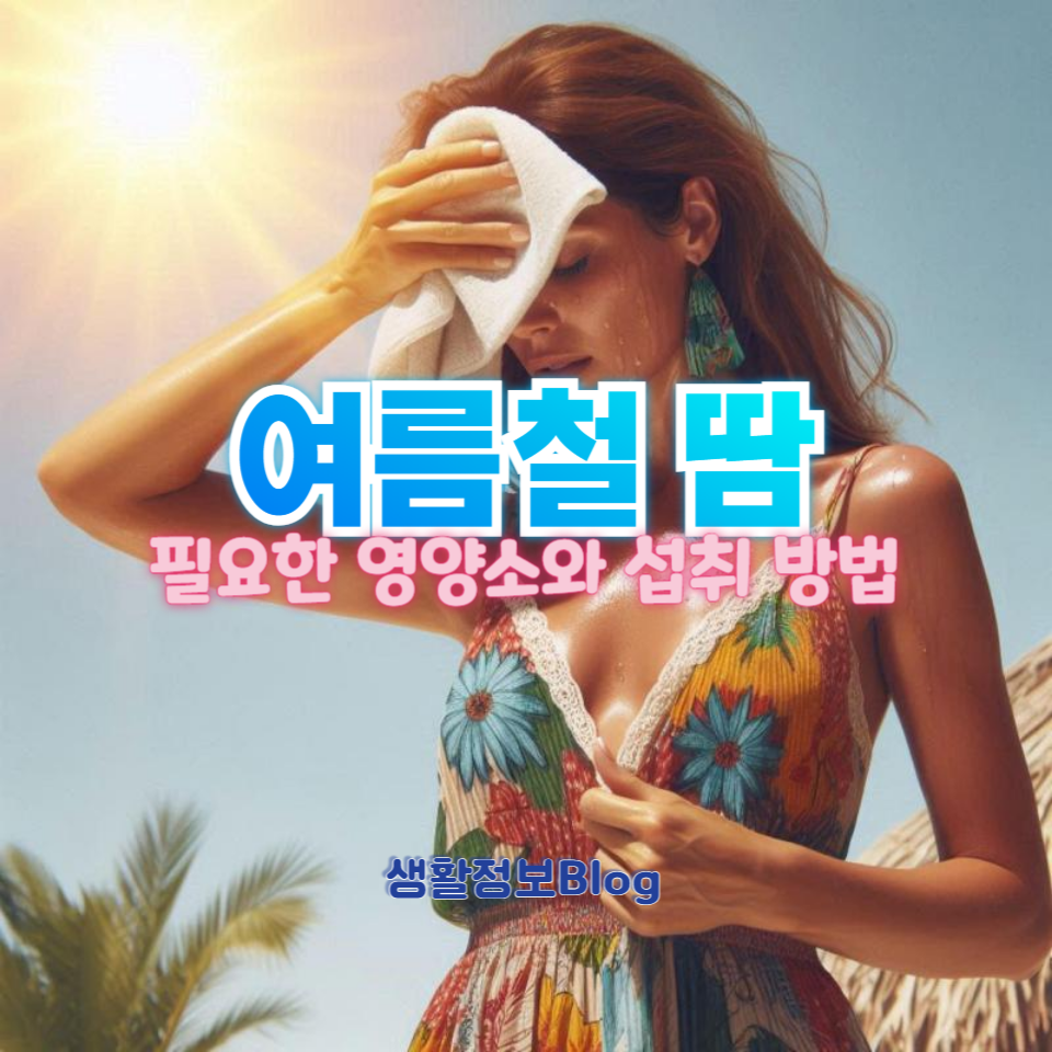 보충할 수 있는 음식