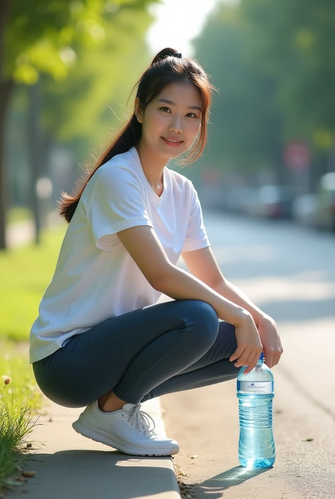 금연을 실천하는 여자 이미지