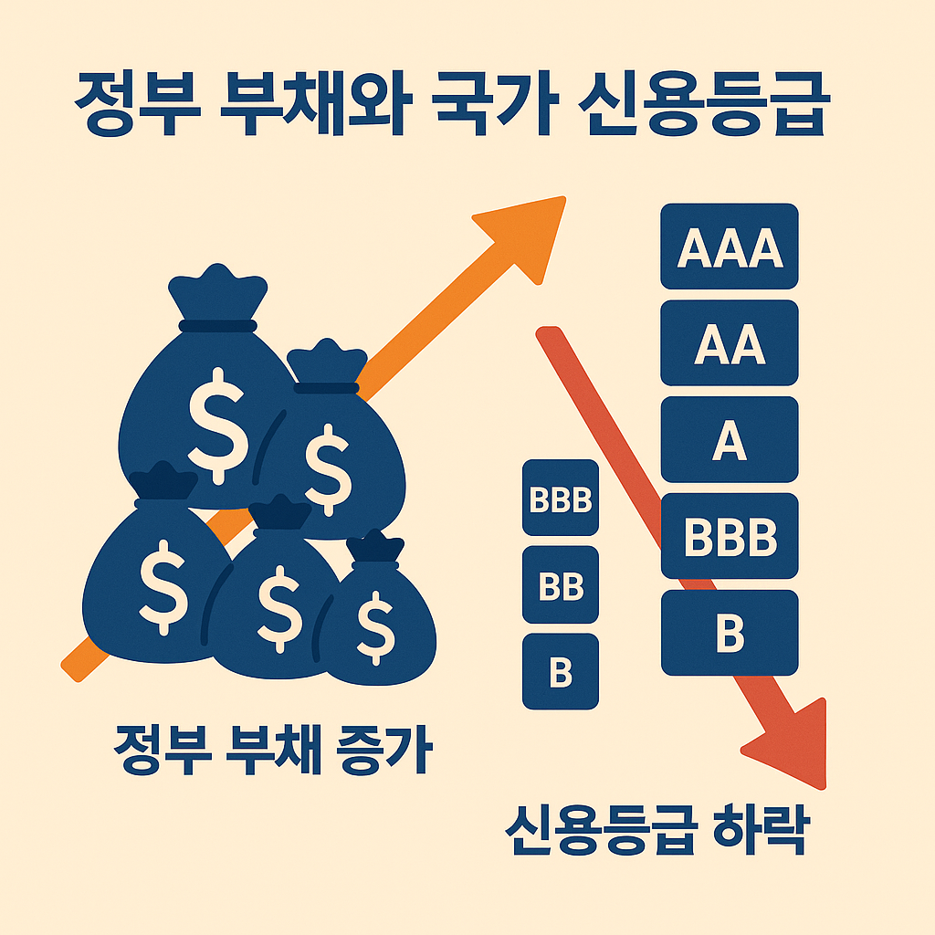 정부 부채와 국가 신용등급