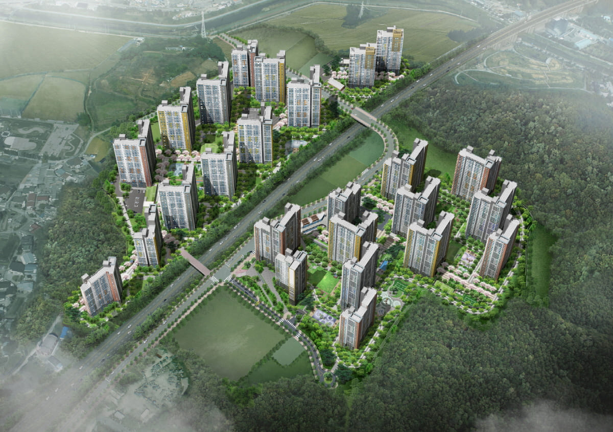 대우건설, 용인 은화삼지구 A2BL 공동주택 신축사업