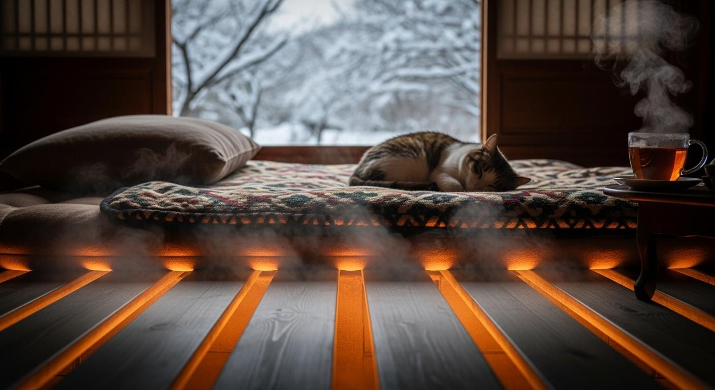겨울 온돌난방 온도