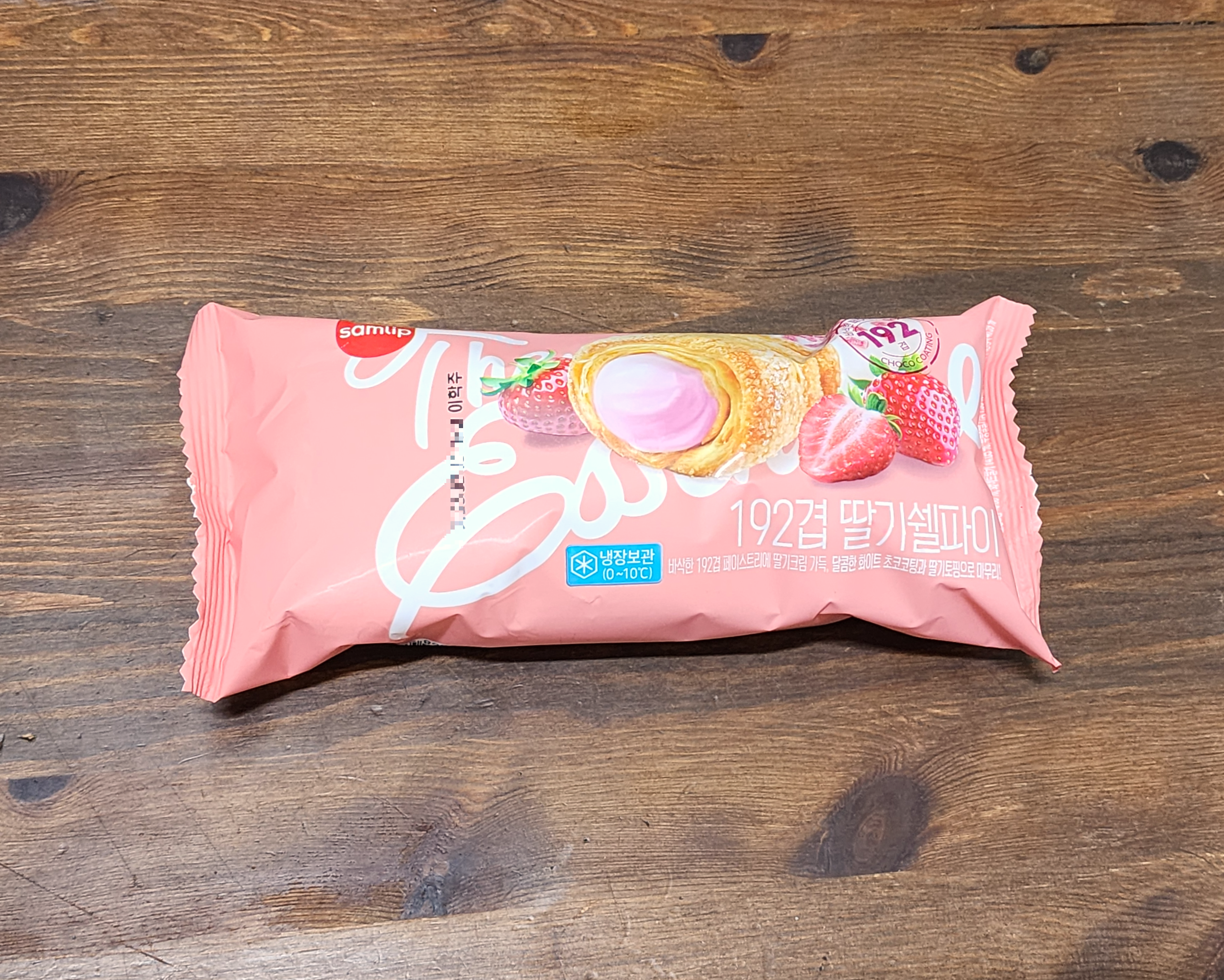 편의점디저트_192겹딸기쉘파이