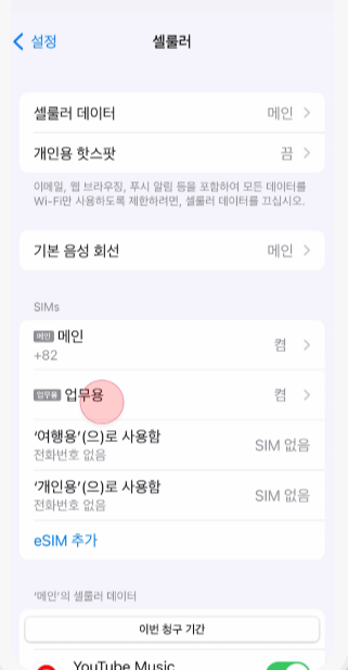아이폰-eSIM-추가-상세-설정