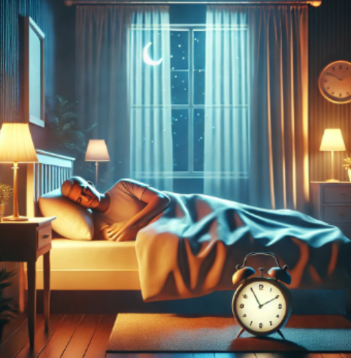 스마트폰 끄고, 숙면 준비