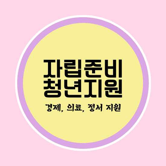 자립 준비 청년 지원