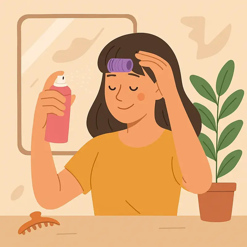 앞머리 예쁘게 고정하는 꿀팁, 하루 종일 유지하는 방법