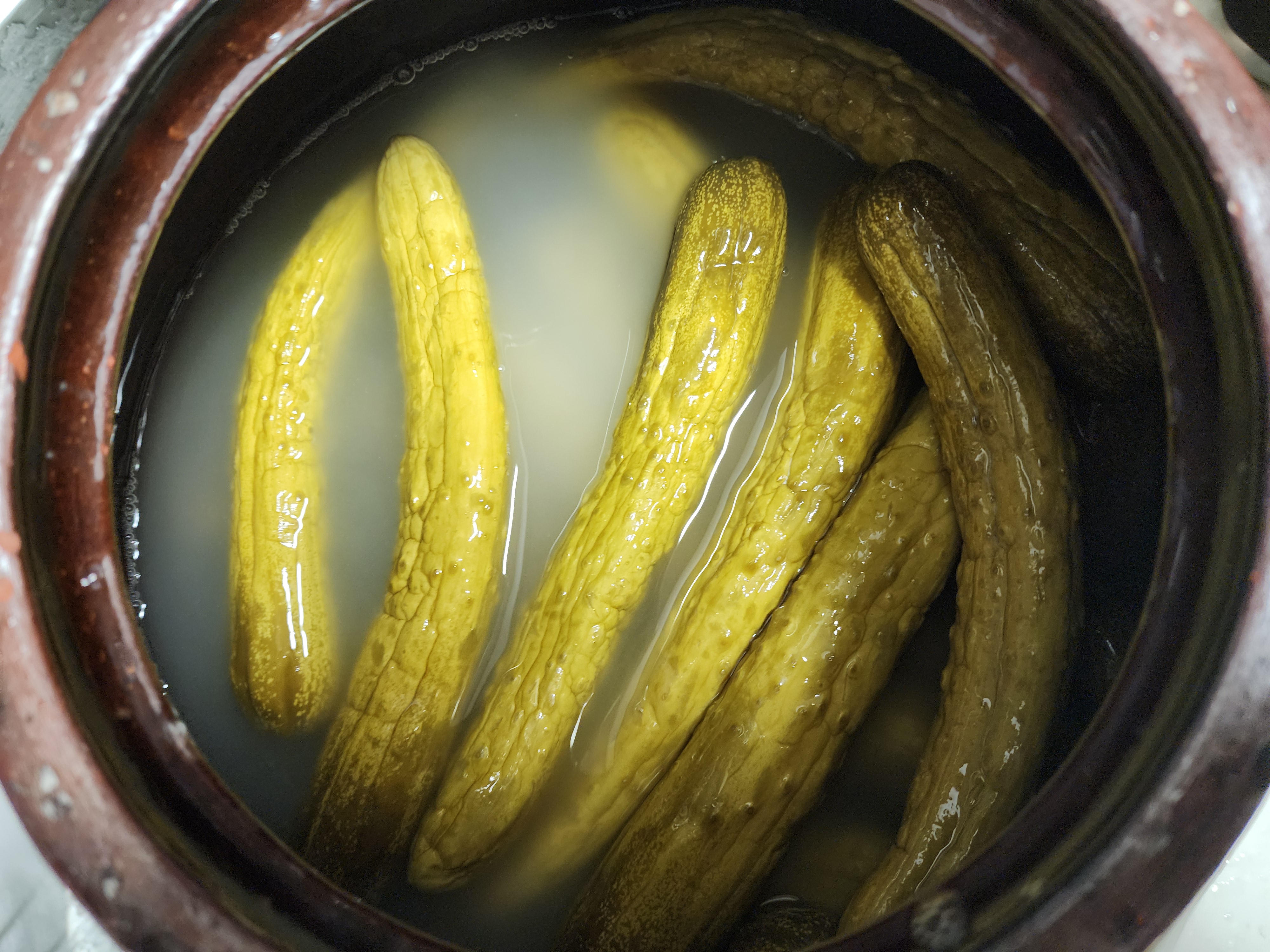 오이지 담그기, 전통오이지 오래 보관하는법