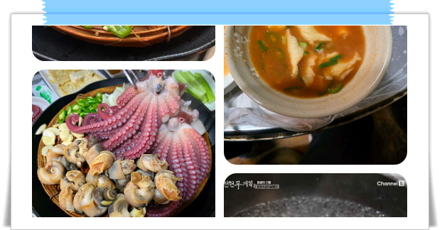 전현무계획2 삼척 문어숙회 골뱅이 수제비 후기