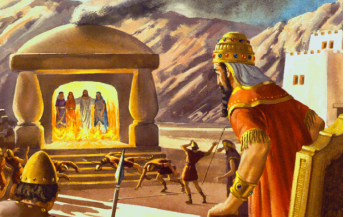 다니엘의 세친구 : 풀무불