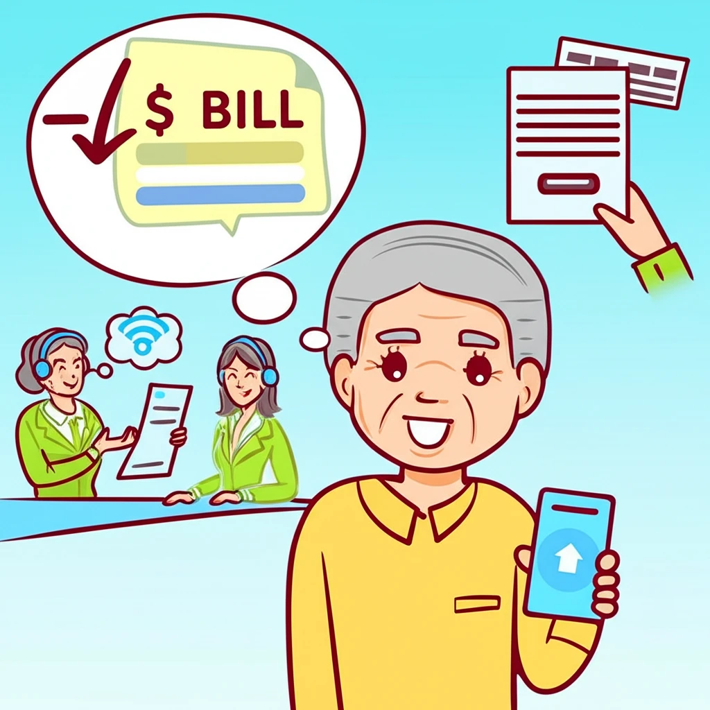 기초연금 수급 중단과 통신요금 감면의..