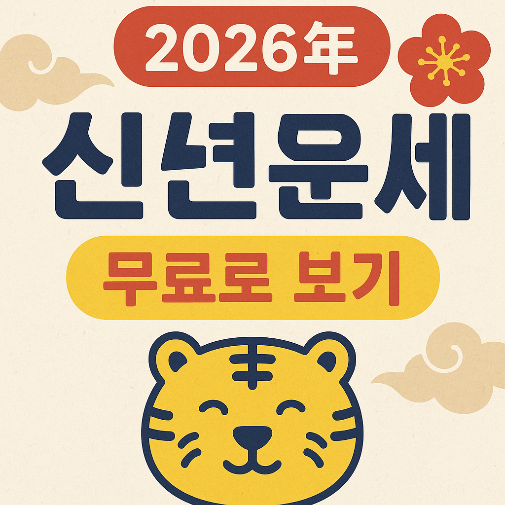 2026년 신년운세 무료로 보기