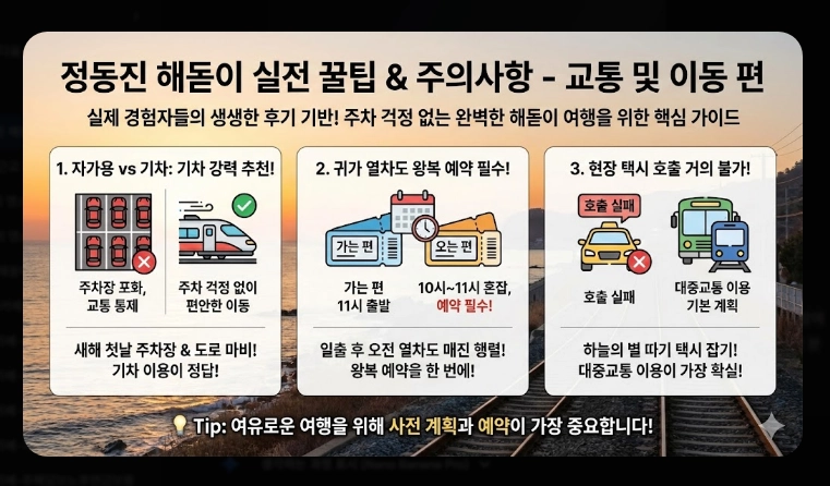 정동진 해돋이 2026 병오년 시간부터 예약까지 완벽 가이드