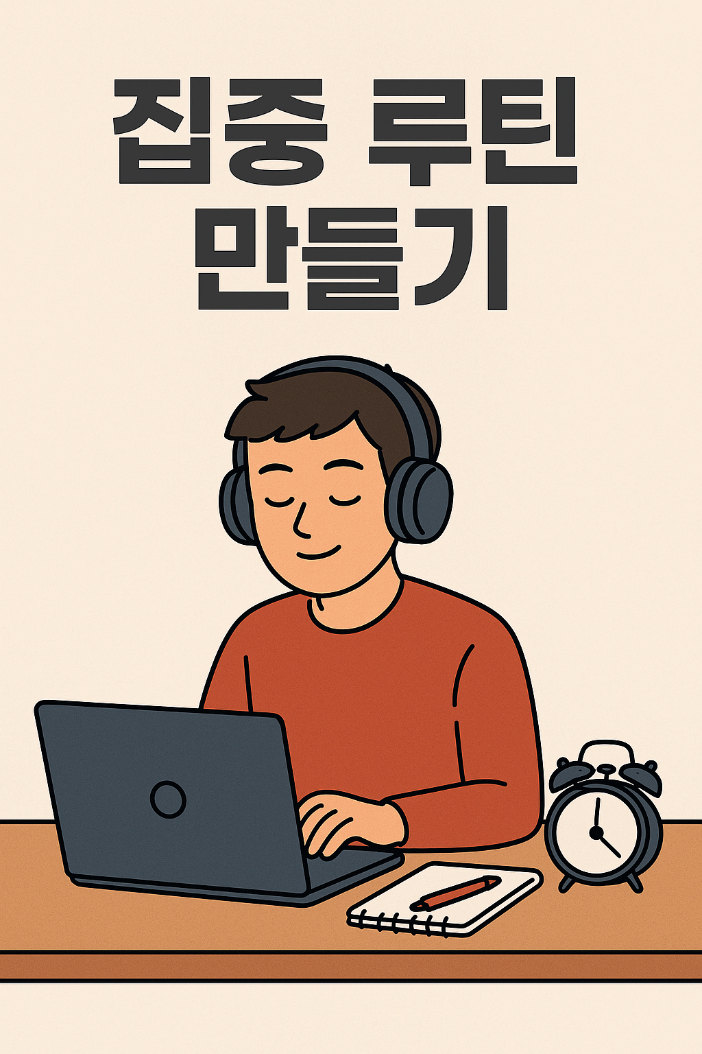 집중 루틴 만들기