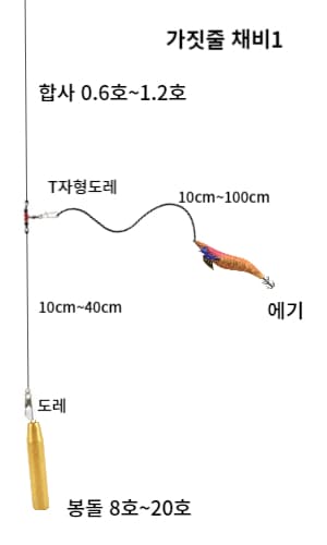 가짓줄-채비1