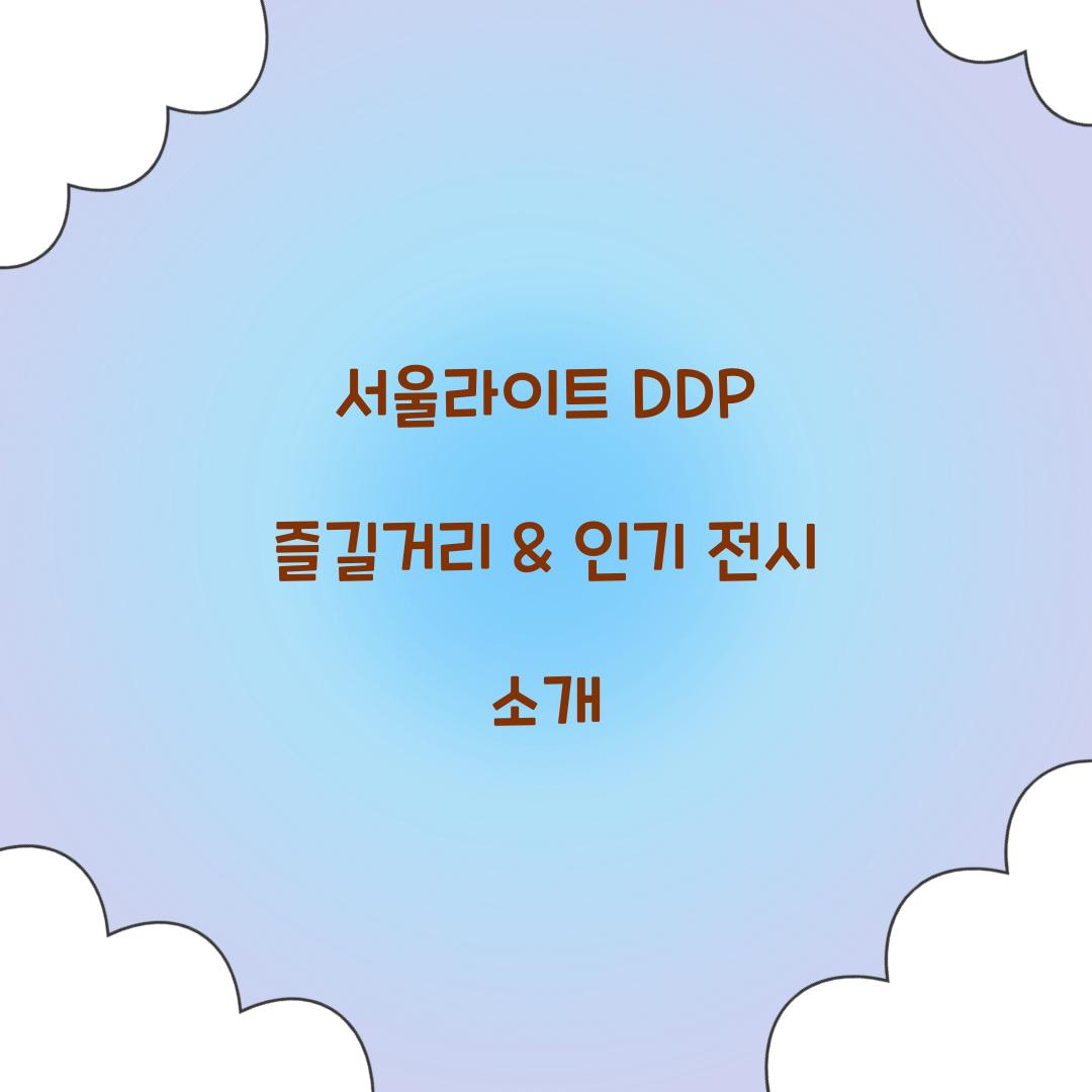 서울라이트 DDP