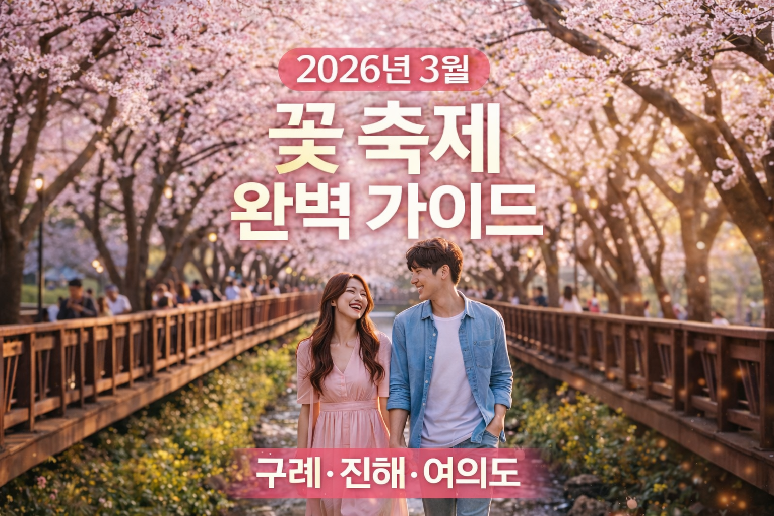 2026년 3월 꽃 축제 완벽 가이드