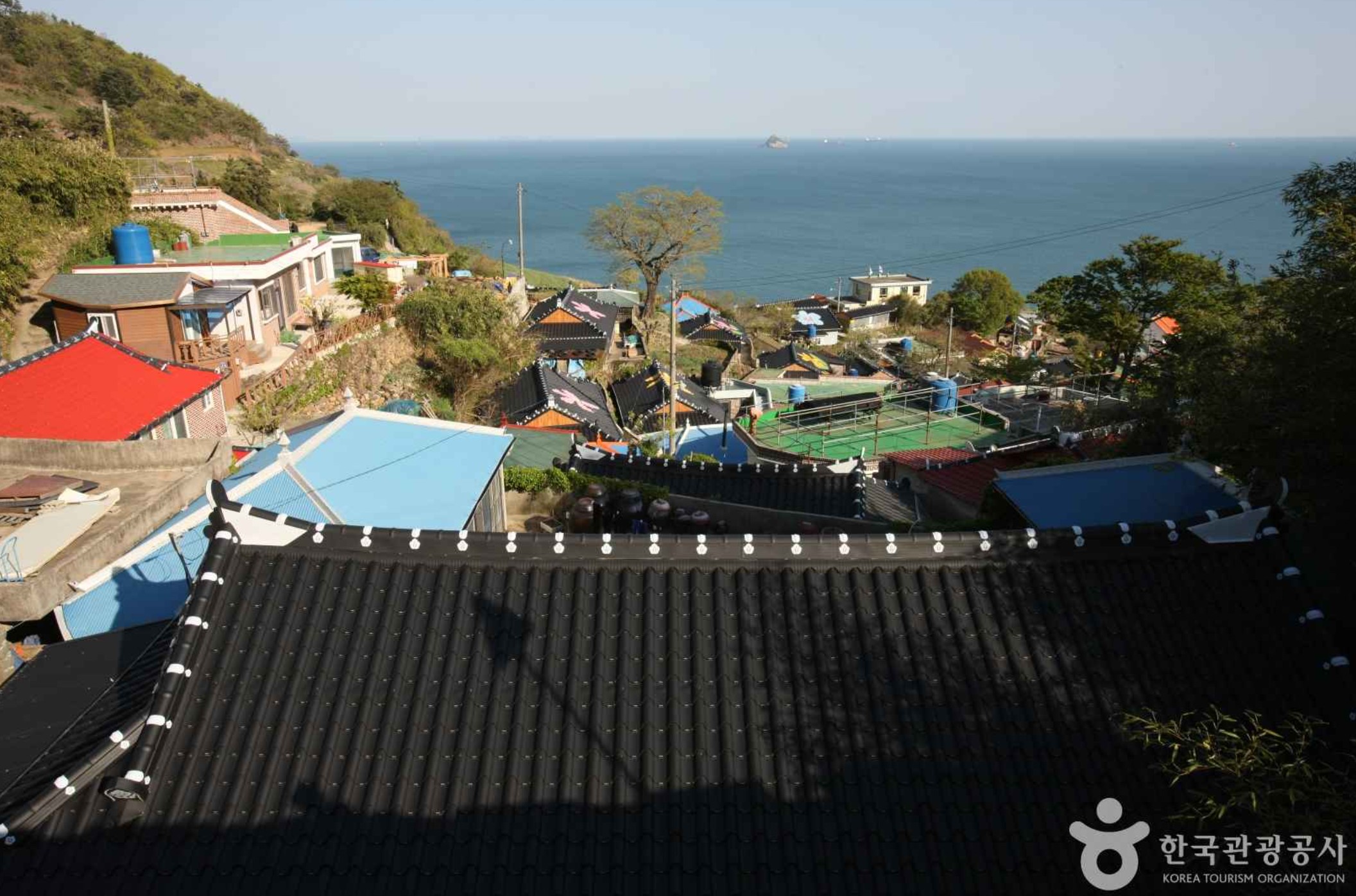 다랭이마을의-여러집들