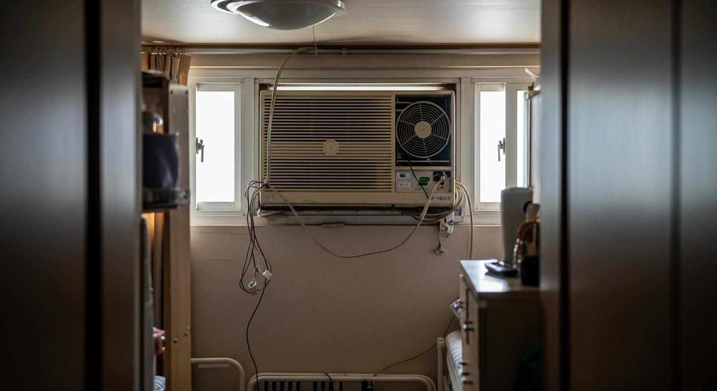 원룸 에어컨 고장