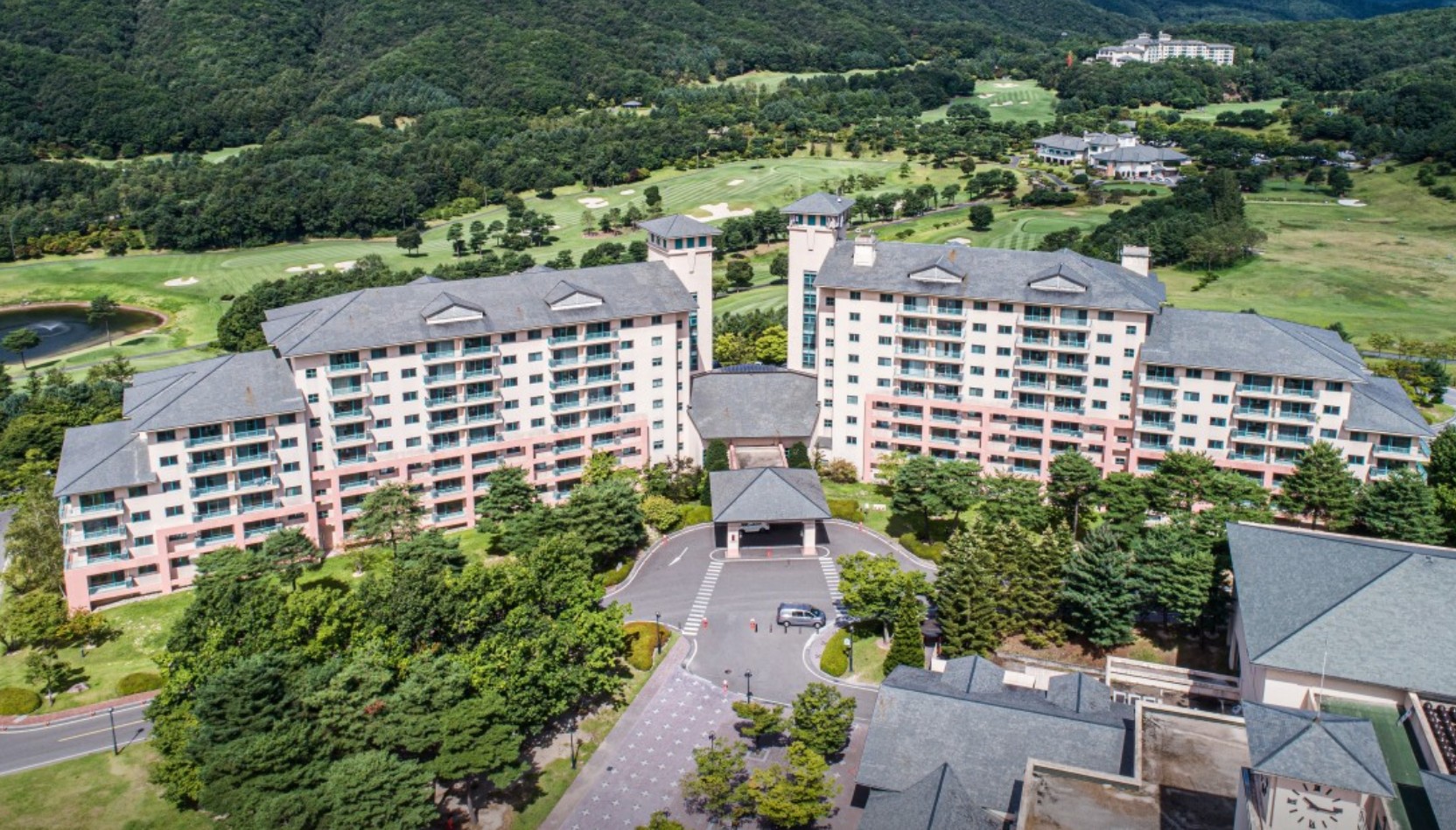 오크벨리리조트 전경 사진