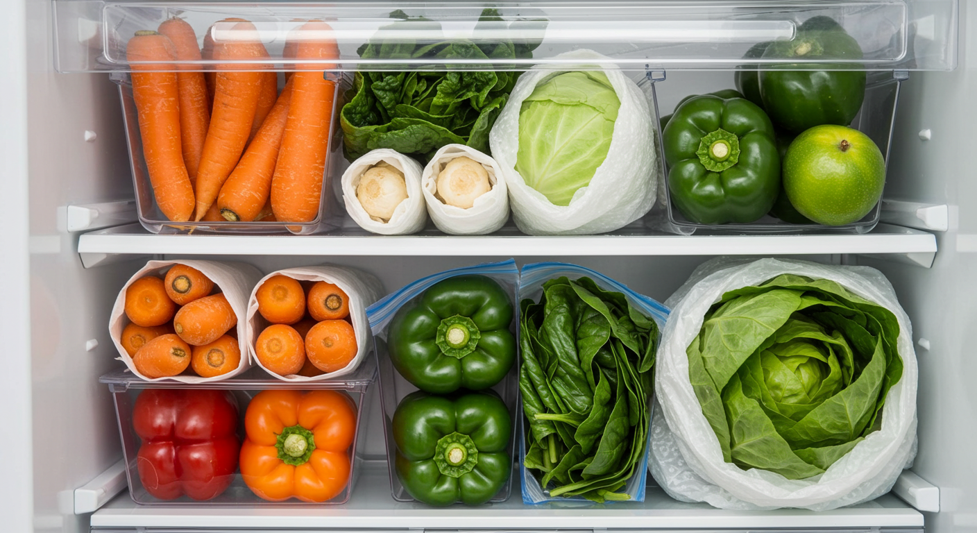 싱싱함 유지하는 보관 꿀팁