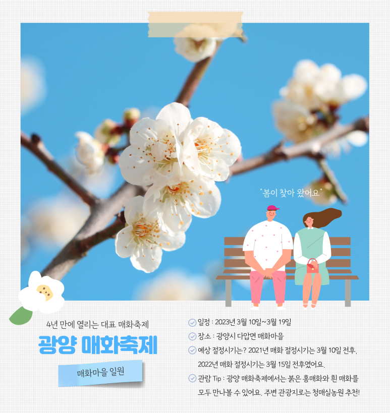 2023-광양매화축제-개화시기