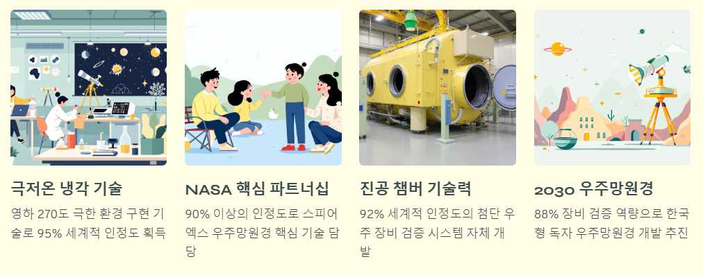 한국 우주 기술의 저력