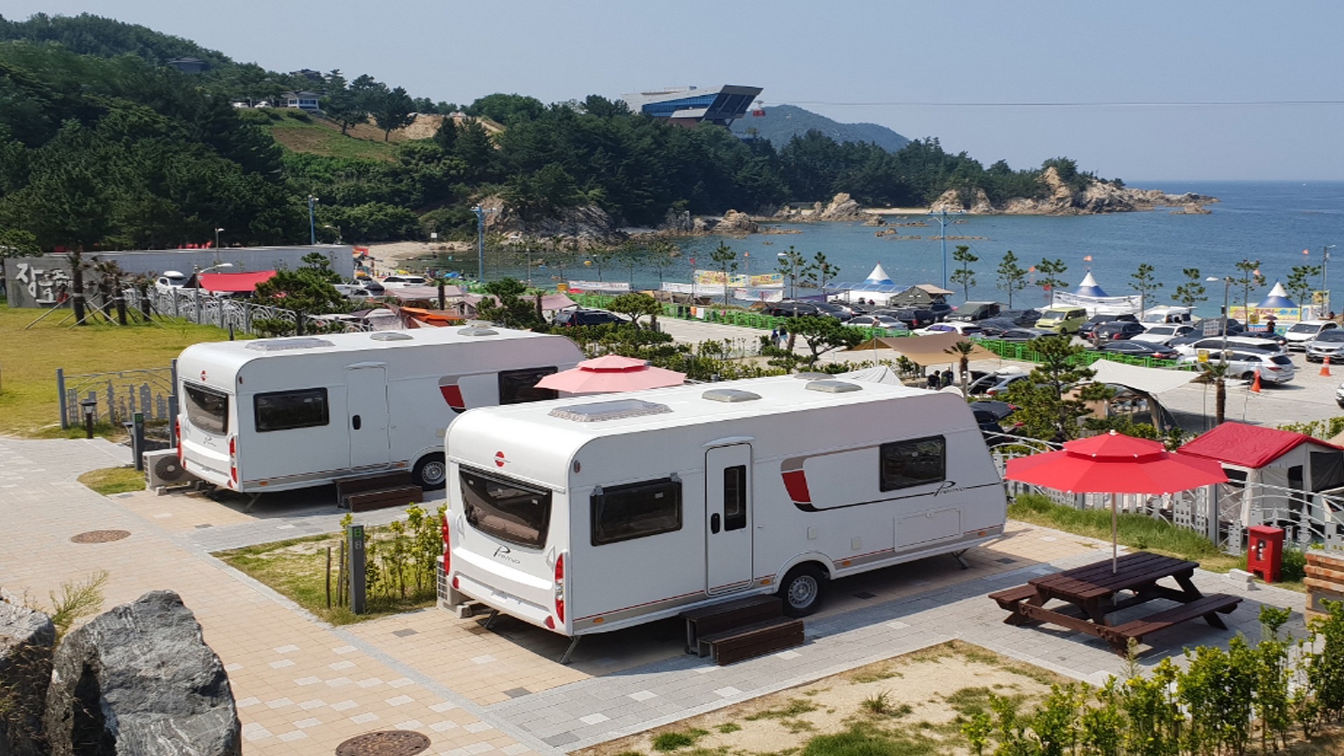 강원도 삼척시 장호비치 캠핑장 바로가기