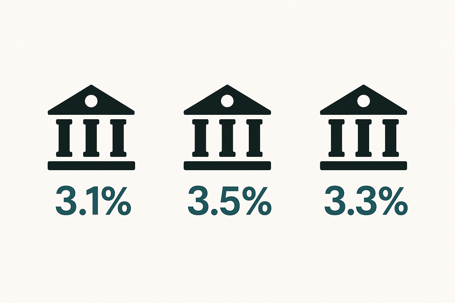 은행별 주택담보대출 금리 비교 분석 (2025년 7월 기준) 🏦