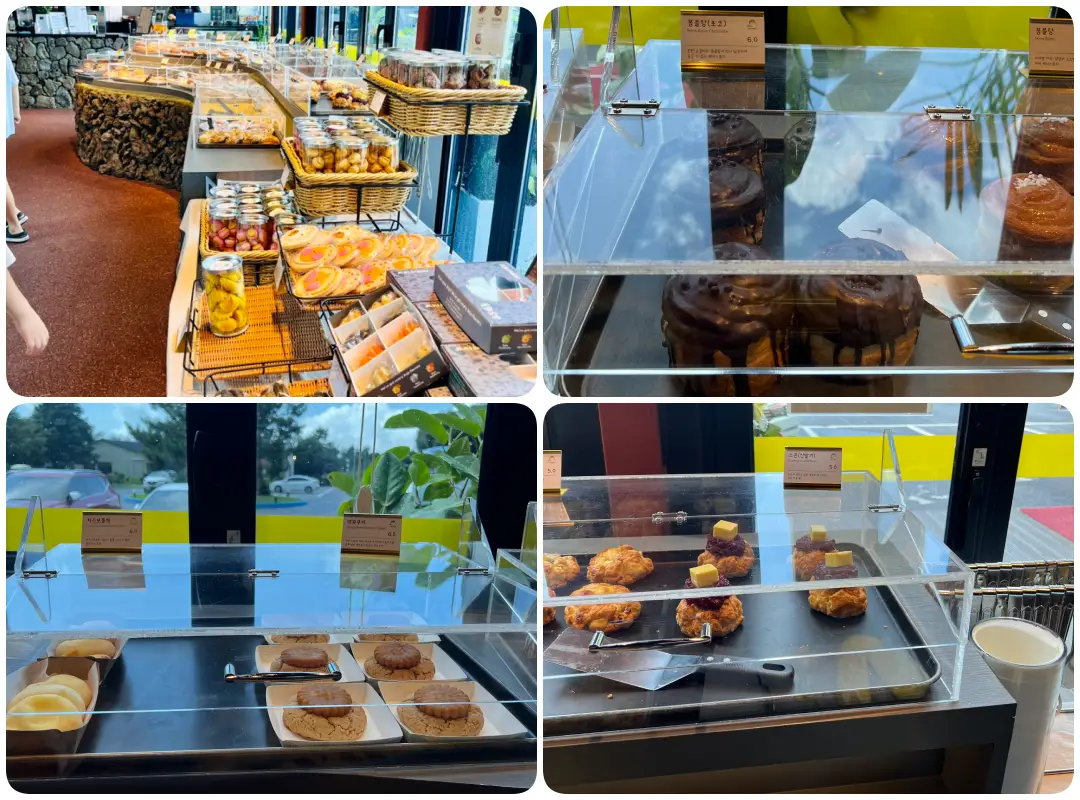 다양한 종류의 빵들 사진 입니다.