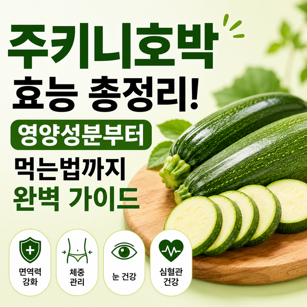 주키니호박 효능