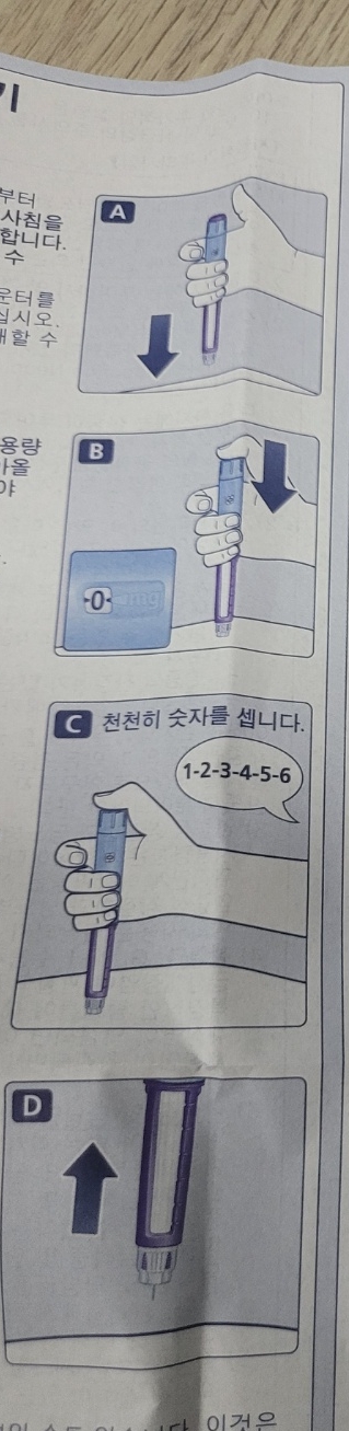 사용설명서 샥센다 주사방법