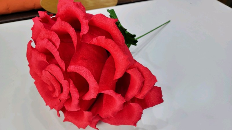 자이언트플라워 종이꽃만들기 도안만 있으면 독학도 가능하네요