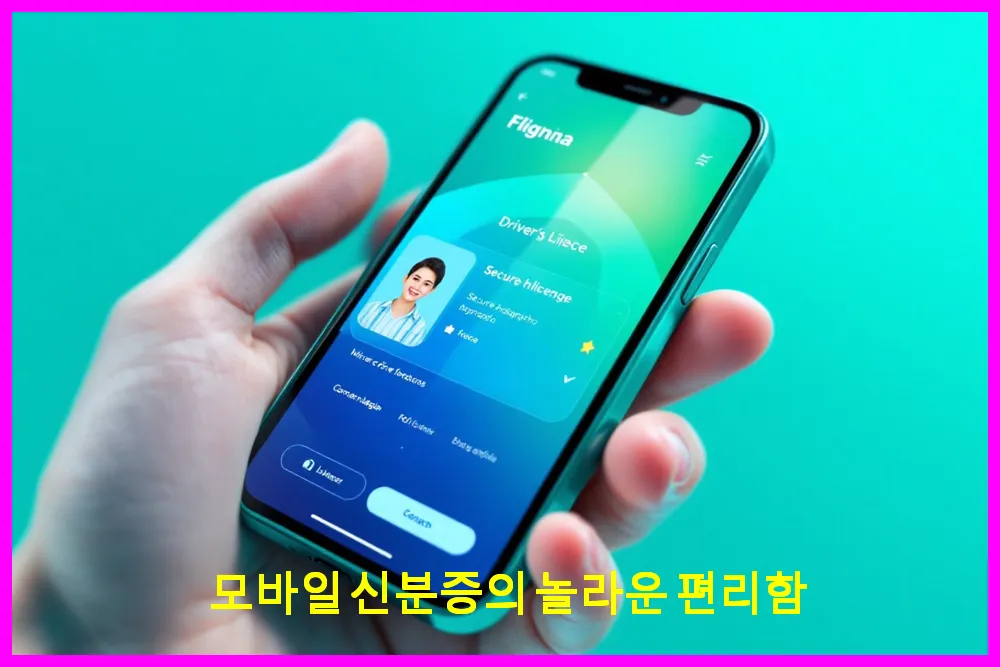 모바일 신분증의 놀라운 편리함